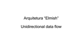 Arquitetura “Elmish”
Unidirectional data flow
 