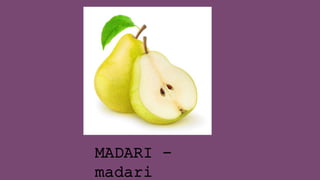 MADARI -
madari
 