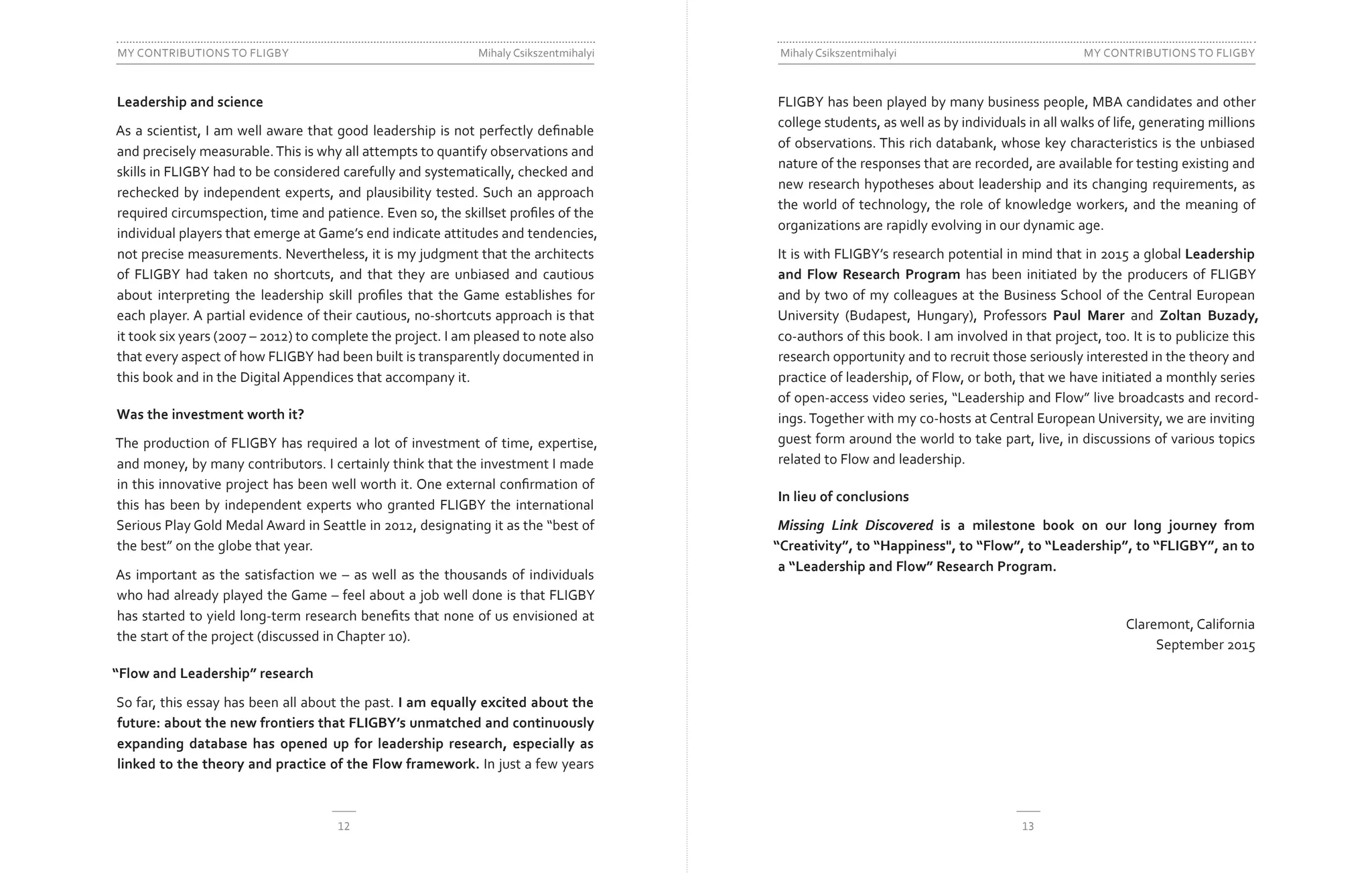 The "Missing Link Discovered" Teaser PDF