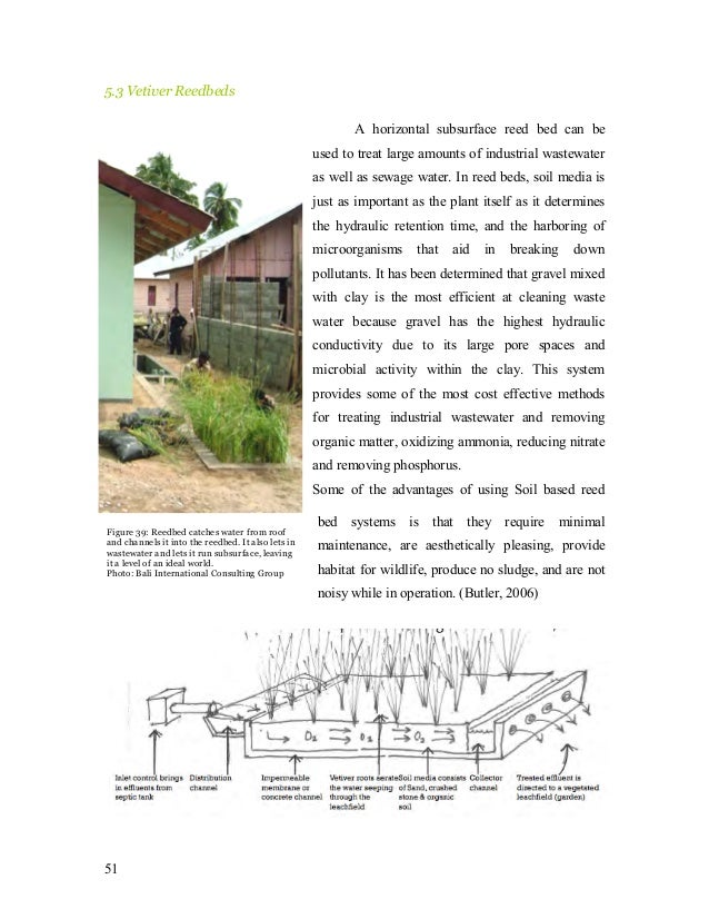 Waste water treatment thesis