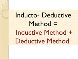 Inductive Deductive Method Of Teaching Mathematics Ppt Inductive Deductive Method Of Teaching Mathematics Ppt