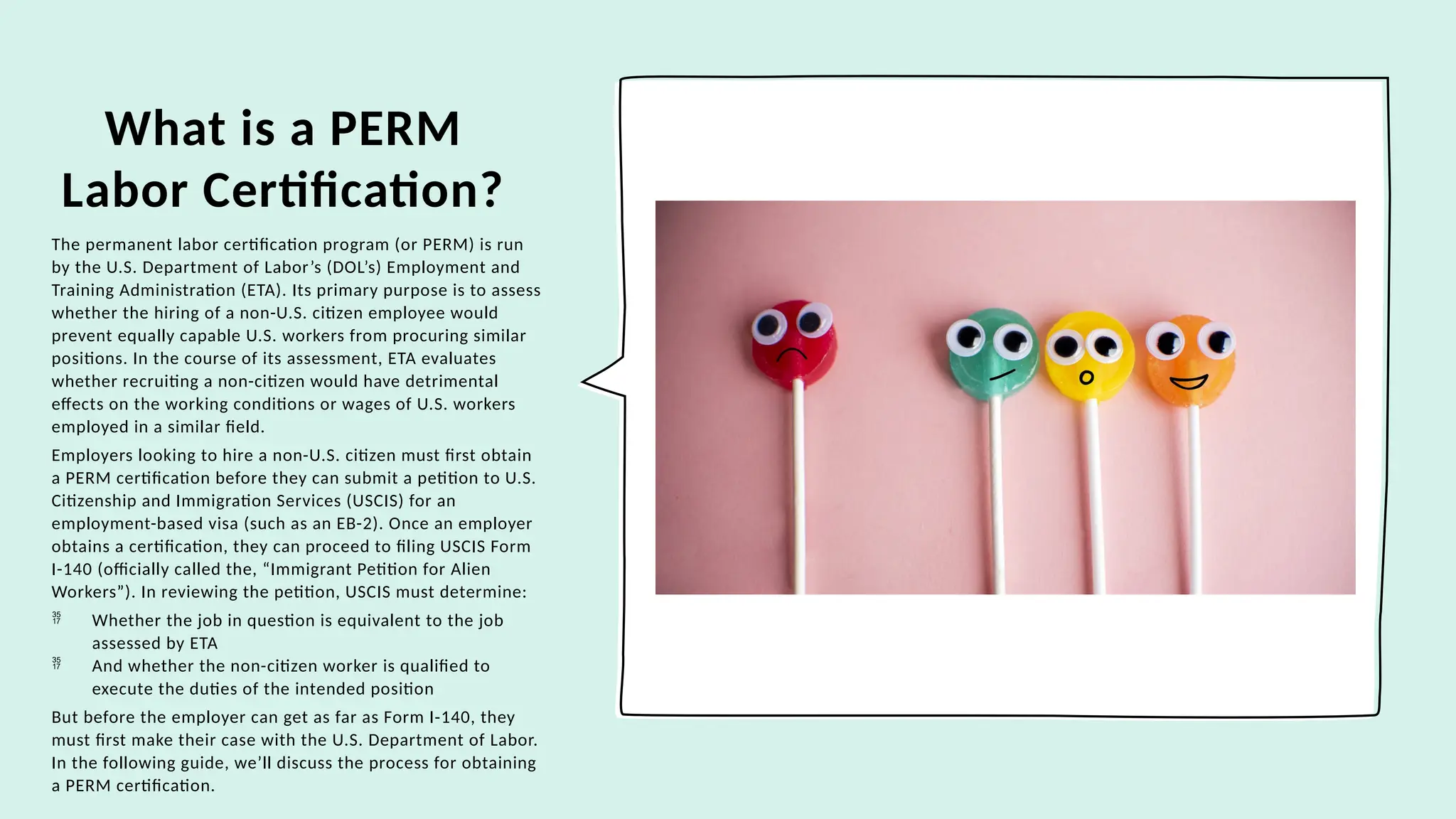 I-140, I-765 & PERMANENT LABOR CERTIFICATE | PPTX