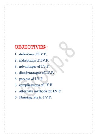 I.V.F | PDF