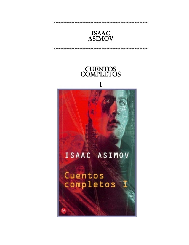 Resultado de imagen para I.A. -  Cuentos Completos - Volumen 1