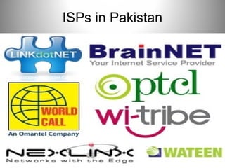 ISPs in Pakistan
 