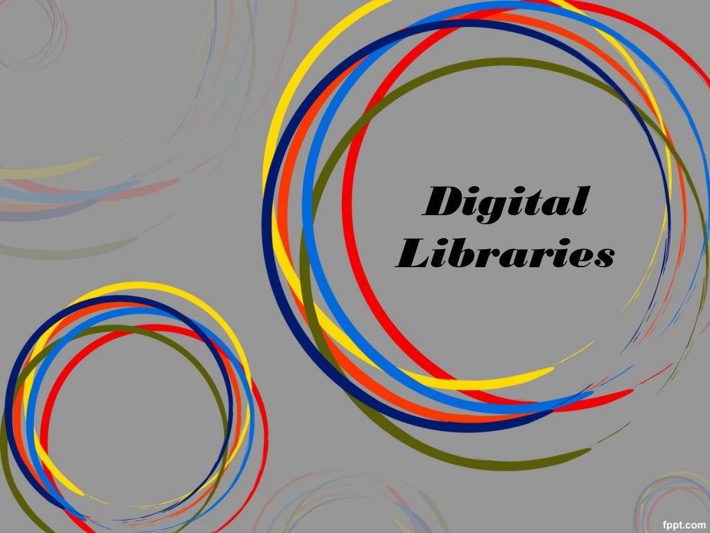 digital library ppt presentation