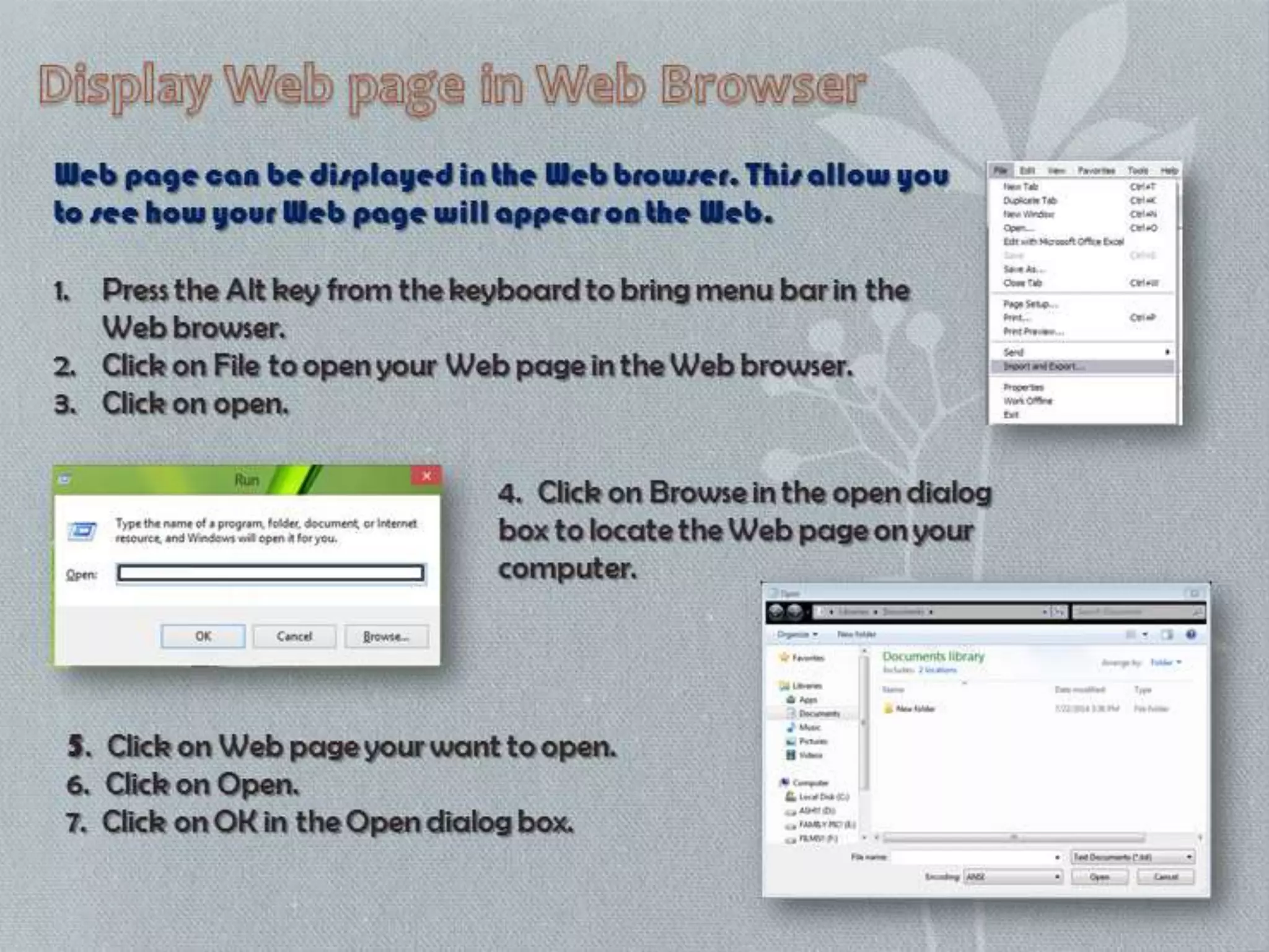 HTML PowerPoint Presentation