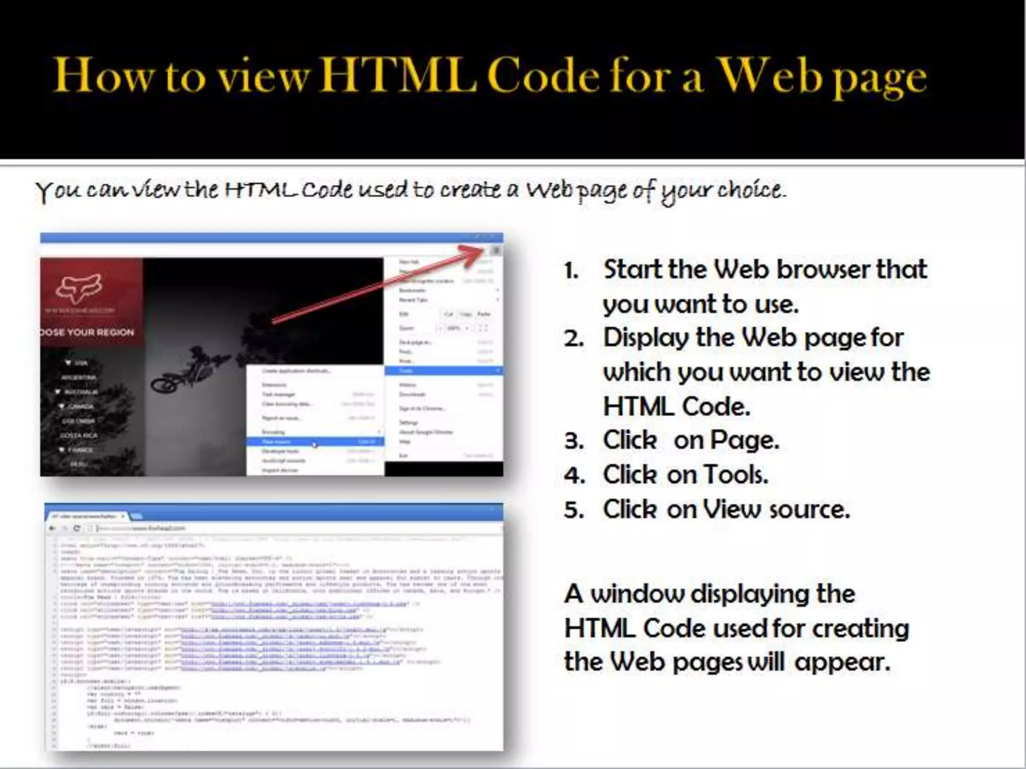 HTML PowerPoint Presentation