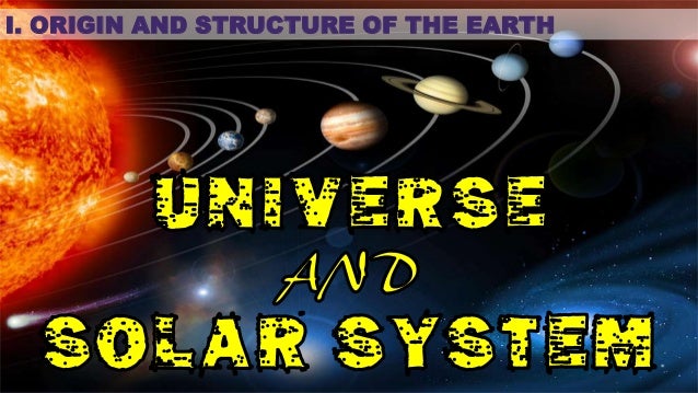 Ia Universe And Solar System