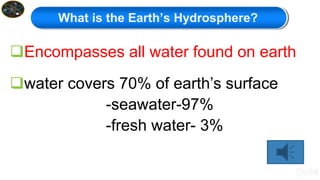 I. b. earth and earth systems