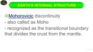 I. b. earth and earth systems