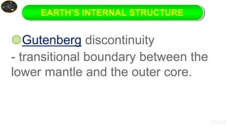 I. b. earth and earth systems