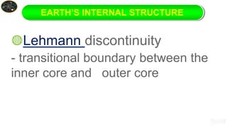 I. b. earth and earth systems