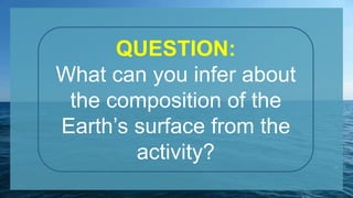 I. b. earth and earth systems