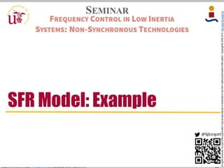 I. Section. 3. System Frequency Response (SFR) 