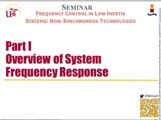 I. Section. 3. System Frequency Response (SFR) 