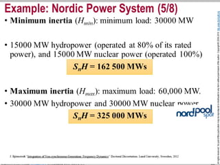 I. Section. 3. System Frequency Response (SFR) 