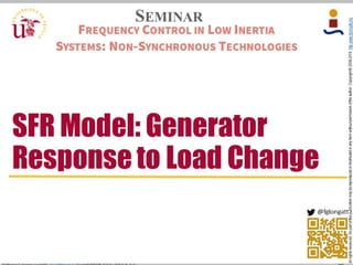 I. Section. 3. System Frequency Response (SFR) 