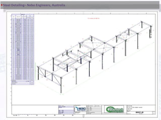 Steel Detailing– Nebo Engineers, Australia
 