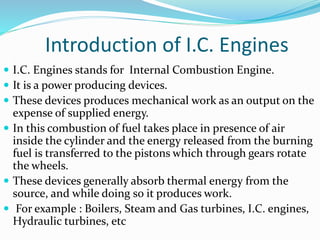 I.c. engines | PPTX