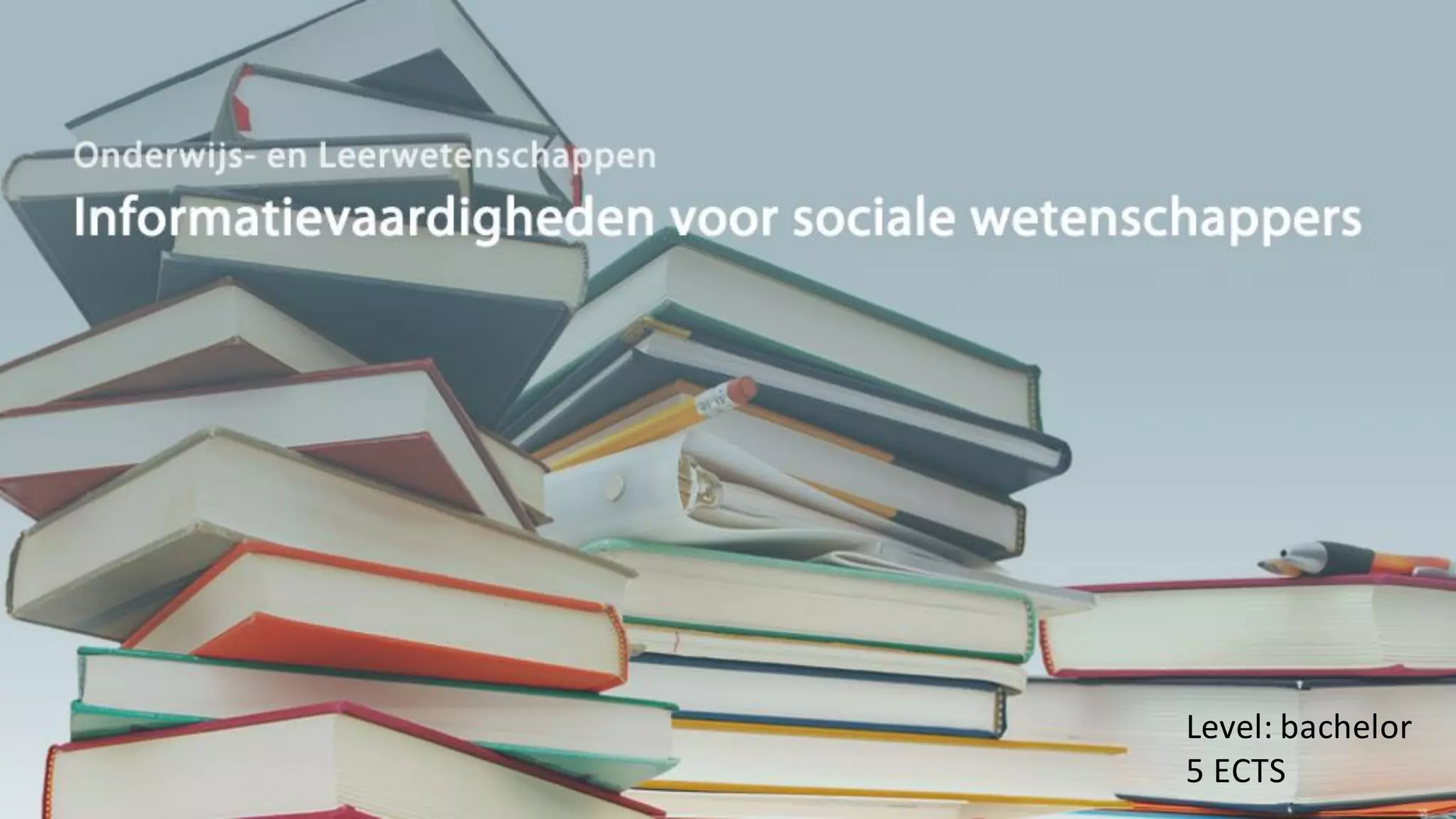 Level: bachelor
5 ECTS
 