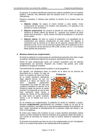 I. la industria textil y su control de calidad | PDF