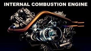 TOPIC
 What is I.C. Engine?
 Basic parts of I.C. Engine
 Working of 4-stroke Engine
 Advantages & Disadvantages
 