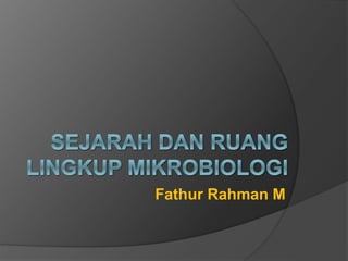 Fathur Rahman M
 