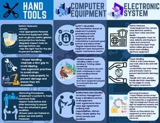 BROCHURE ON HANDTOOLS, COMPUTER EQUIPMENT, AND ELECTRONIC SYSTEMS | PDF