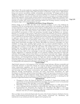 Renewable Energy Solutions: Harnessing Algal Biofuels (www.kiu.ac.ug) | PDF