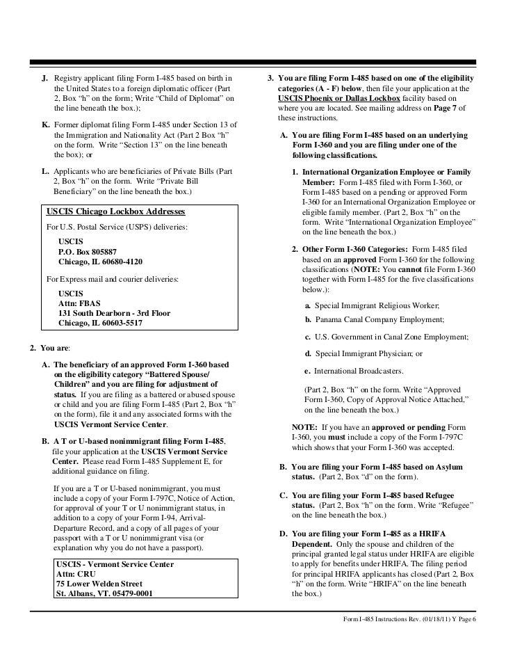 i 485instr form 1 485 instructions