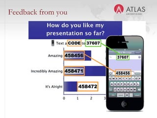 19
Feedback from you
 