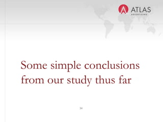 34
Some simple conclusions
from our study thus far
 