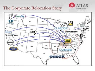 46
The Corporate Relocation Story
 