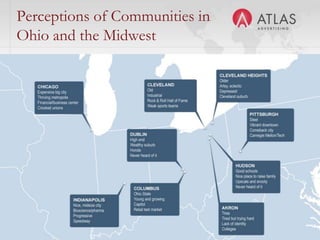 49
Perceptions of Communities in
Ohio and the Midwest
 