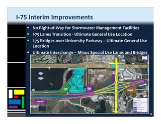 I 75 University Pkwy Interchange FDOT plan | PDF