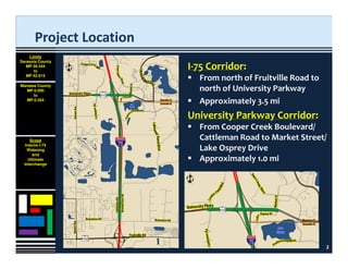 I 75 University Pkwy Interchange FDOT plan | PDF