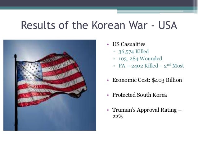 qopo what was the outcome of the korean war