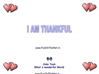 I Am Thankful | PPT