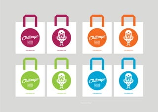 Chilango Bags: One Colour Print on White Recycled Paper

Chilango Bags: One Colour Print on White Recycled Paper
Take Away Bags

 