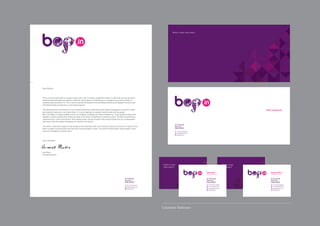 World’s trusted realty experts

Dear Richard,

This is not an actual letter to anyone in particular. This is simply a sample of a letter in order that we can see how it
would actually look when printed here. After all, the purpose of a letterhead is to always be seen with a letter or
communication printed on it. This is not to say that the design of the letterhead should not be beautiful, precise and
well dimensioned and laid out in a functional manner.
The elements have to be laid out so as to enhance the letter itself whilst also clearly standing out so that the reader
will instantly know who is writing to them. It is also important to consider how the letter will be posted.
Will it be folded or simply dropped into an A4 envelope. Envelopes are often branded too... how should the items look
together. Overall consideration should be made to the entire compliment of stationery items. All items should look as
consistent parts of the same brand. They should project the personality of the brand through the use of typography
and colour. Also the design of logotypes or symbols and devices.
This letter is therefore integral to the design of the letterhead itself. Care should be taken by the writer or typist of the
letter to adhere to positioning and fonts and size and weights of type. The overall ﬁnished letter should appear smart,
clear and considered. Simple as that.

With Compliments

G7, First Floor
Sector 18
Noida 201301
T: +91 120 4195555
E: info@bopgroup.co.in
W: bopgroup.in

Yours Sincerely,

Amit Mavi
Founding Partner

World’s trusted
realty experts

World’s trusted
realty experts
Amit Mavi

Gaurav Mavi

G7, First Floor
Sector 18
Noida 201301

G7, First Floor
Sector 18
Noida 201301

G7, First Floor
Sector 18
Noida 201301

T: +91 120 4195555
E: info@bopgroup.co.in
W: bopgroup.in

T: +91 120 4195555
91 120
M: +91 9654444333 4195555
E: am@bopgroup.co.in
W: bopgroup.in
opgroup.in

T: +91 120 4195555
M: +91 9910266552
E: gv@bopgroup.co.in
W: bopgroup.in

Founding Partner

Corporate Stationary

Founding Partner

 