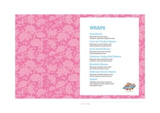 Menu Design

 