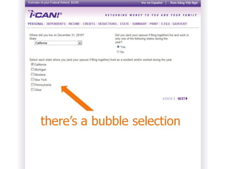 I-CAN! E-File for College Students