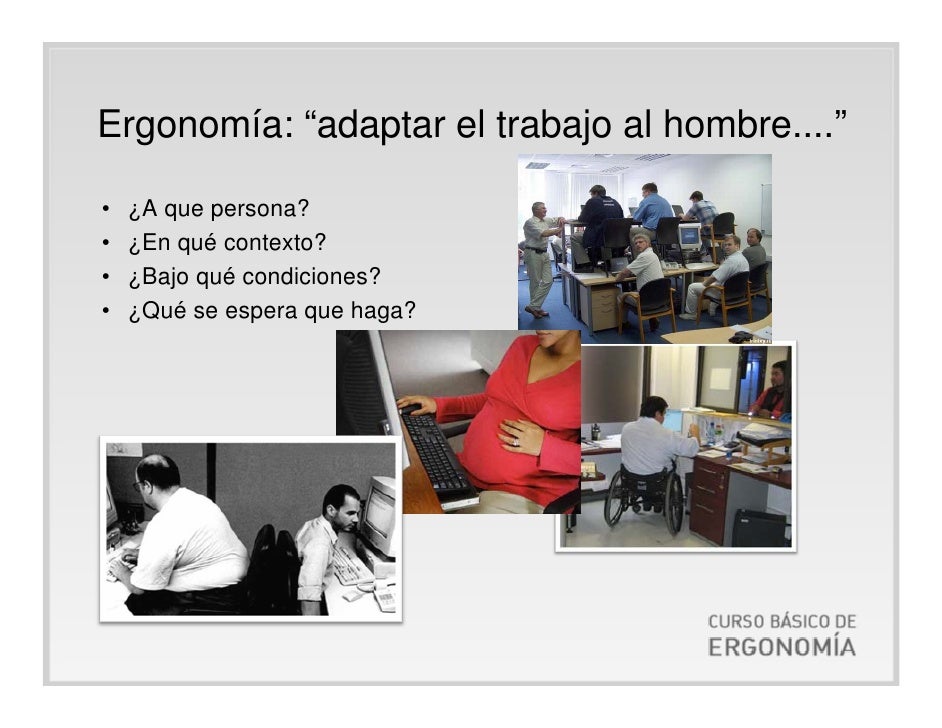 I. conceptos basicos de ergonomia principios de la ergonomìa