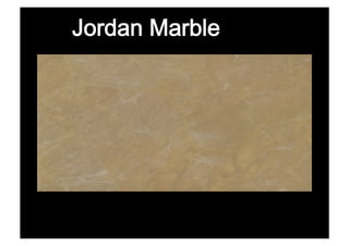 Jordan Marble
 