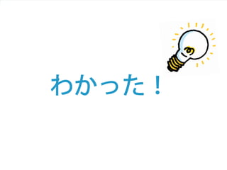 Copyright  ©  2014  Zig  Inc.  All  rights  reserved.
わかった！
 