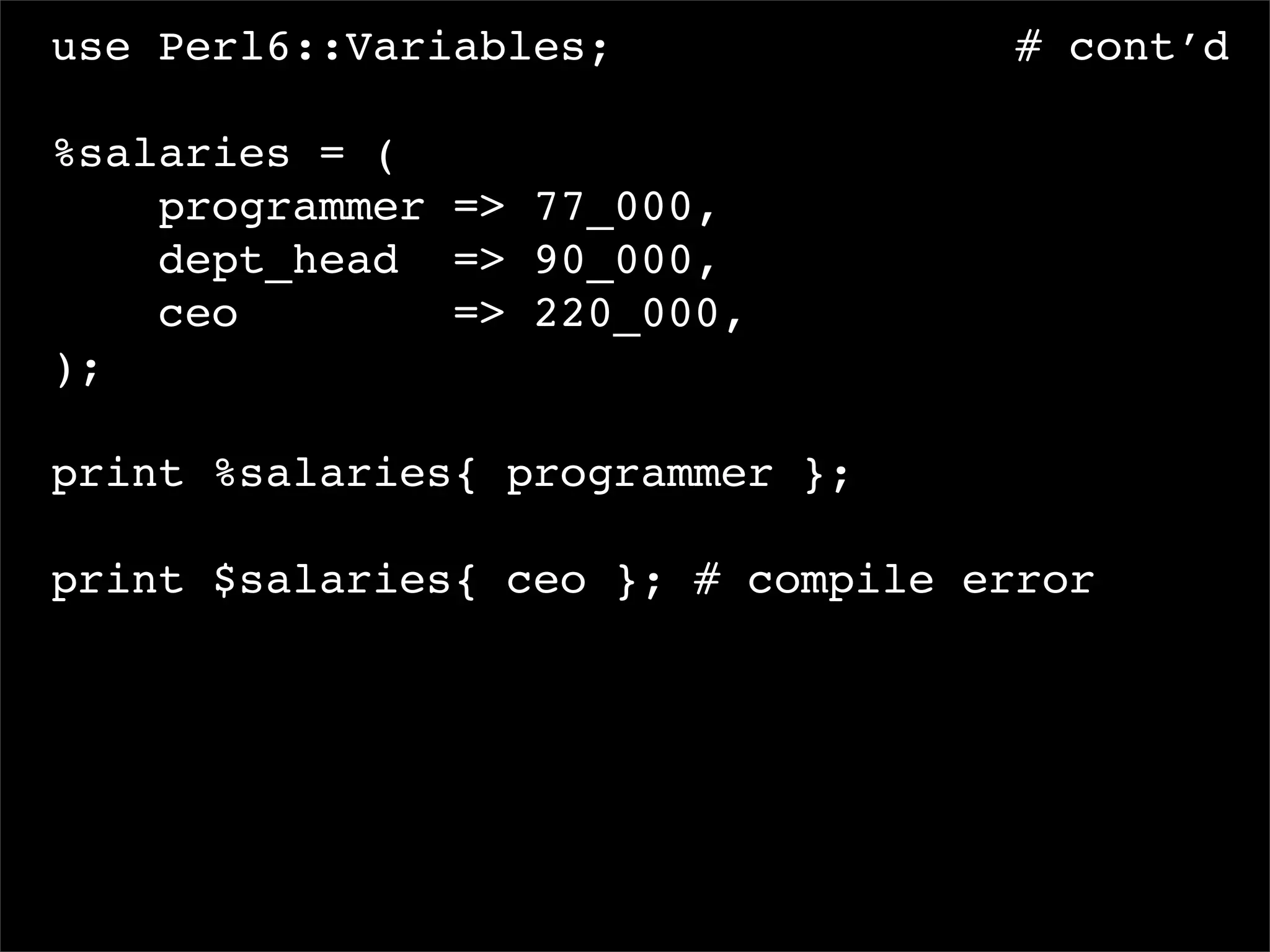 I, For One, Welcome Our New Perl6 Overlords