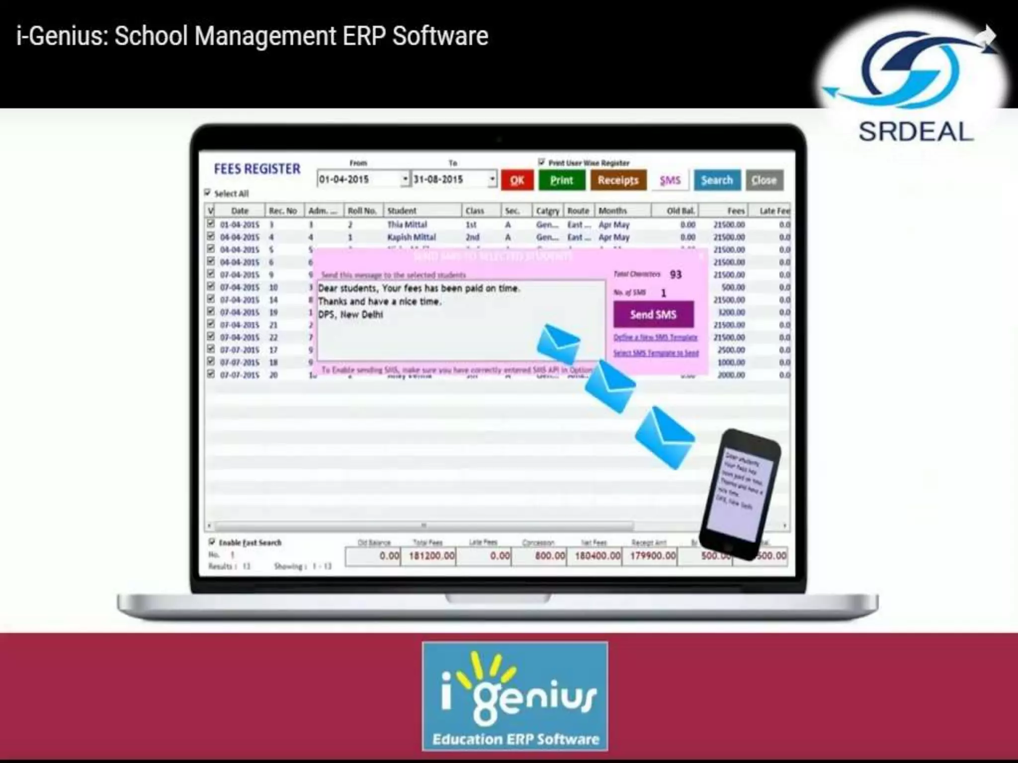 i-Genius: School Management ERP Software | PPTX