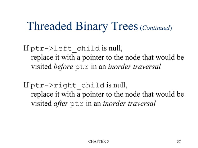 Trees Traversals Expressions in Data structures.ppt