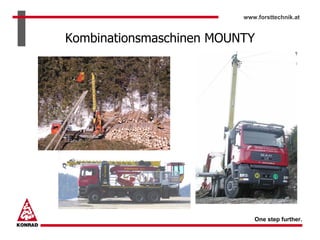 www.forsttechnik.at


Kombinationsmaschinen MOUNTY




                             One step further.
 
